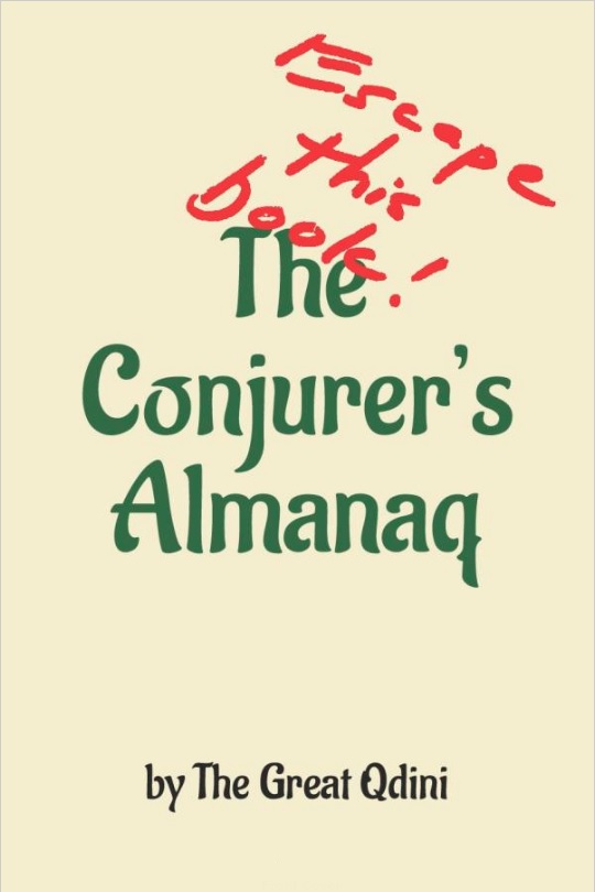[Photo of The Conjurer's Almanaq]